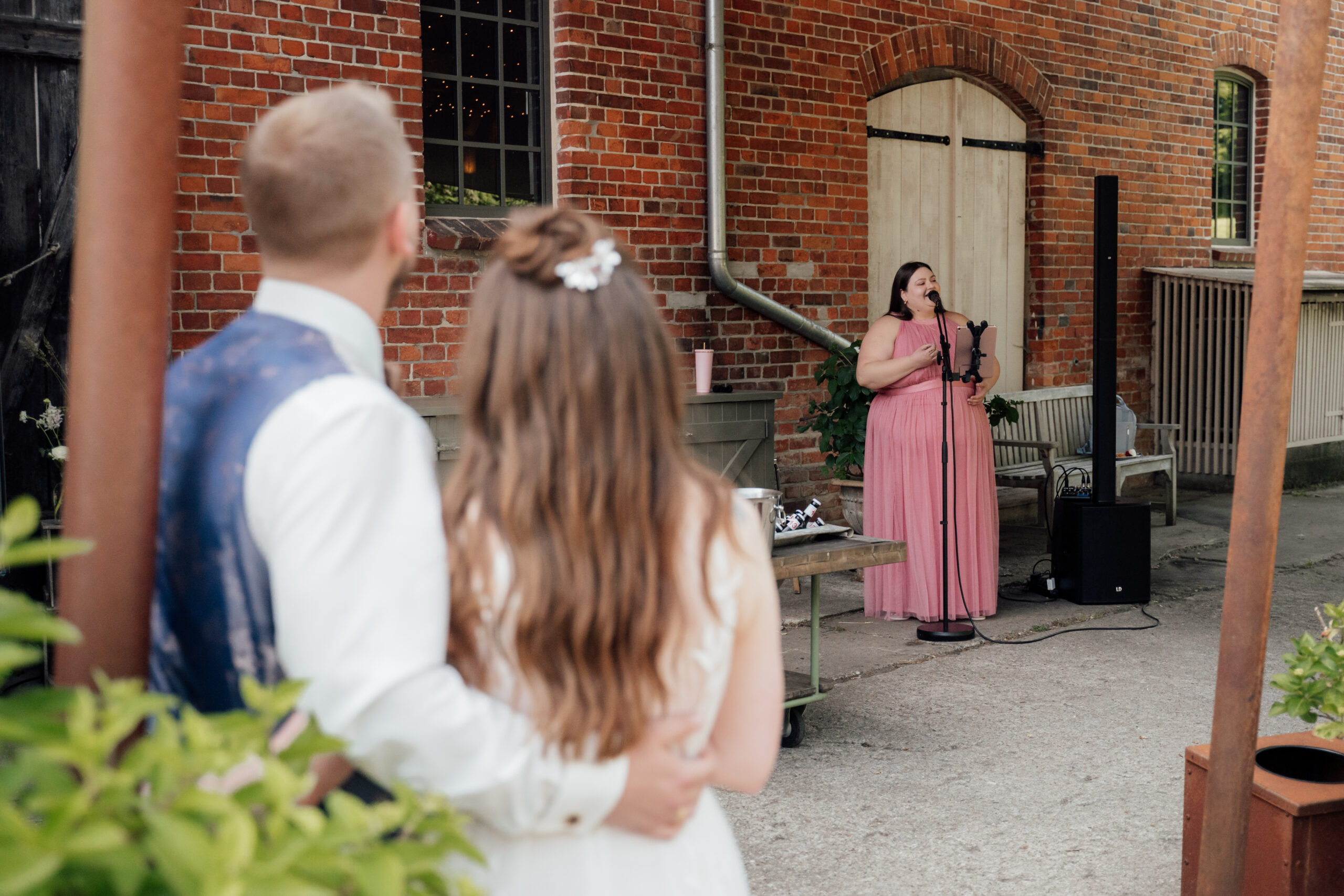 Hochzeitssängerin Judith Patten Trauung
